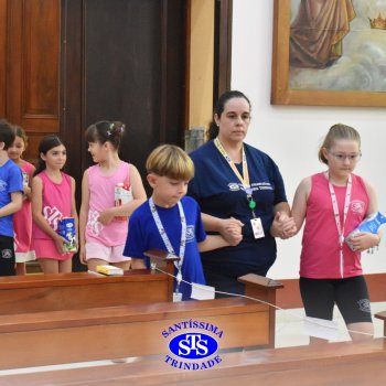 Momentos de convivência entre as turmas e reflexão sobre a vida nova marcam as Celebrações de Páscoa dos estudantes dos Anos Iniciais
