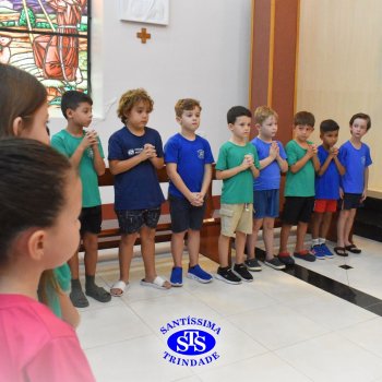 Momentos de convivência entre as turmas e reflexão sobre a vida nova marcam as Celebrações de Páscoa dos estudantes dos Anos Iniciais