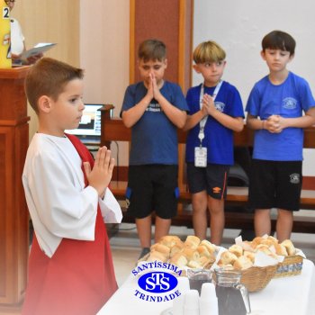 Momentos de convivência entre as turmas e reflexão sobre a vida nova marcam as Celebrações de Páscoa dos estudantes dos Anos Iniciais