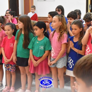 Momentos de convivência entre as turmas e reflexão sobre a vida nova marcam as Celebrações de Páscoa dos estudantes dos Anos Iniciais