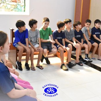 Momentos de convivência entre as turmas e reflexão sobre a vida nova marcam as Celebrações de Páscoa dos estudantes dos Anos Iniciais