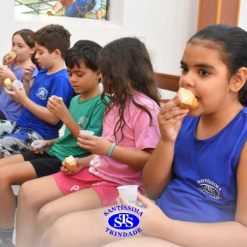 Momentos de convivência entre as turmas e reflexão sobre a vida nova marcam as Celebrações de Páscoa dos estudantes dos Anos Iniciais