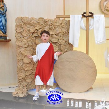 Momentos de convivência entre as turmas e reflexão sobre a vida nova marcam as Celebrações de Páscoa dos estudantes dos Anos Iniciais