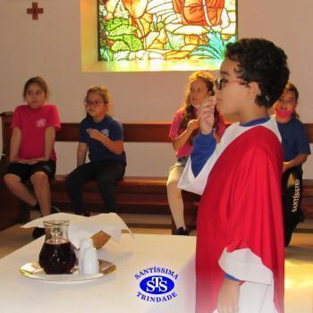 Celebrações na Capela do Colégio