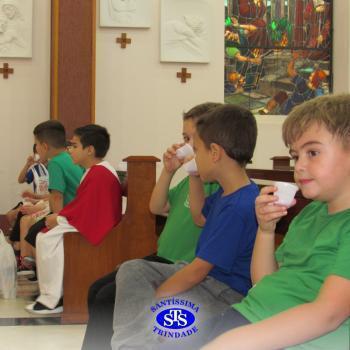 Celebrações na Capela do Colégio