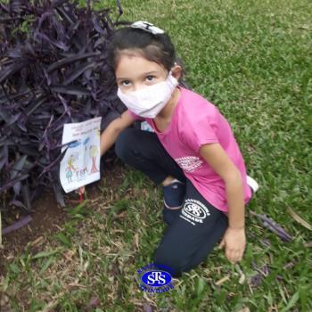 Cultive, cuide, queira bem: bom resultado vem - Infantil 5