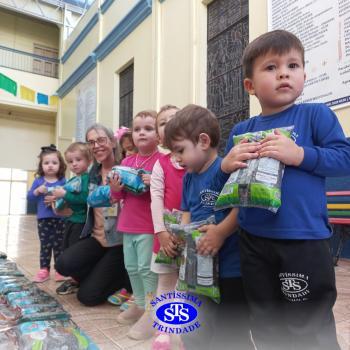 Arrecadamos mais de 800 quilos de alimentos no Gesto Fraterno de Corpus Christi 