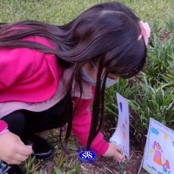 Cultive, cuide, queira bem: bom resultado vem - Infantil 5