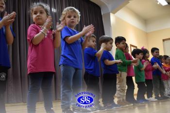 Homenagem aos pais dos alunos do Infantil 1, 2 e 3