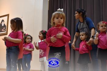 Homenagem aos pais dos alunos do Infantil 1, 2 e 3