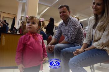 Homenagem aos pais dos alunos do Infantil 1, 2 e 3
