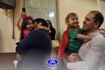 Homenagem aos pais dos alunos do Infantil 1, 2 e 3