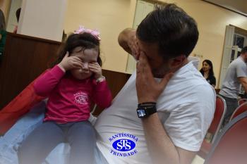 Homenagem aos pais dos alunos do Infantil 1, 2 e 3