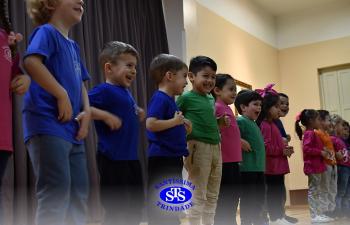 Homenagem aos pais dos alunos do Infantil 1, 2 e 3