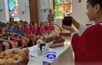 Alunos do 1º ano celebraram a Páscoa