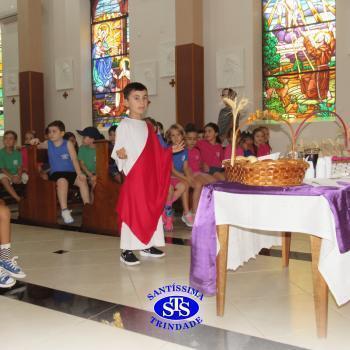 Alunos do 1º ano celebraram a Páscoa