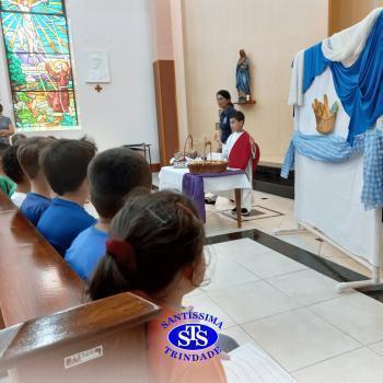 Alunos do 1º ano celebraram a Páscoa