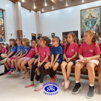 Alunos do 1º ano celebraram a Páscoa