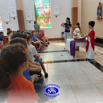 Alunos do 1º ano celebraram a Páscoa
