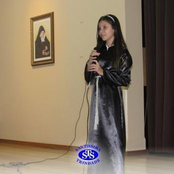 Festa do Olimpo, com alunos do 6º ano 