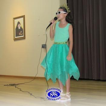Festa do Olimpo, com alunos do 6º ano 