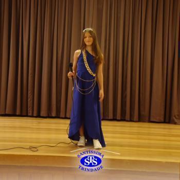 Festa do Olimpo, com alunos do 6º ano 