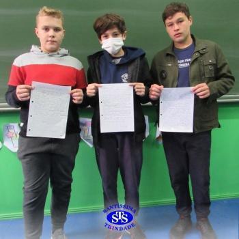 8º ano 1 | Diário registra lembranças 