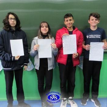 8º ano 1 | Diário registra lembranças 