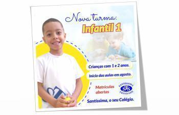 Matrículas abertas: nova turma de Infantil 1