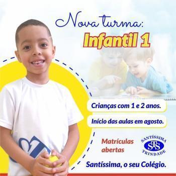 Matrículas abertas: nova turma de Infantil 1