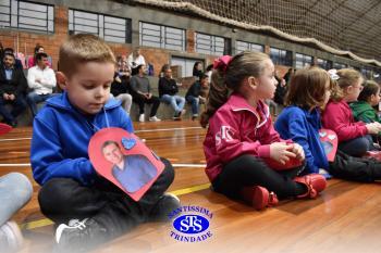 Homenagem aos pais dos alunos do Infantil 4