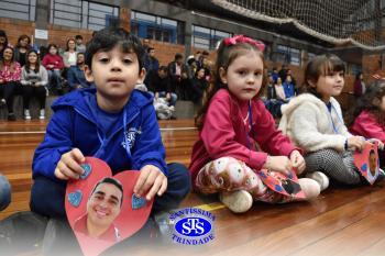 Homenagem aos pais dos alunos do Infantil 4