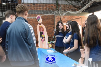 Estudantes colocam em prática seus conhecimentos na Feira de Ciências | 8º ano