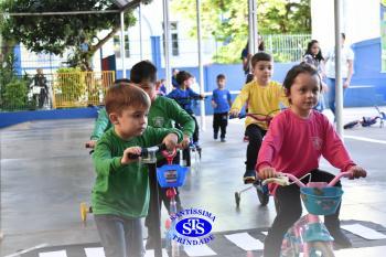 Crianças participam de atividade sobre a Semana do Trânsito | Inf. 3