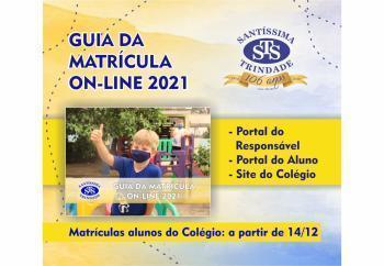 GUIA DA MATRÍCULA ON-LINE 2021