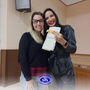 Alunos participam de palestra com nutricionista | 8º ano