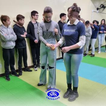 Alunos participam de gincana para retomar conteúdos | 9º ano