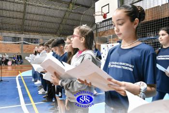 Homenagens aos pais dos alunos do 5º ano