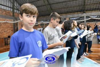 Homenagens aos pais dos alunos do 5º ano