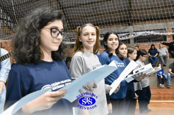 Homenagens aos pais dos alunos do 5º ano