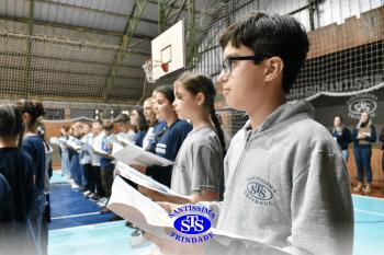 Homenagens aos pais dos alunos do 5º ano