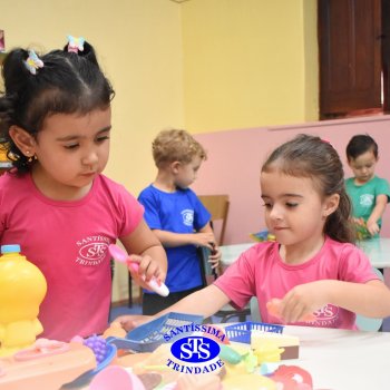 Crianças do Infantil 1, 2 e 3 iniciam as aulas no Colégio