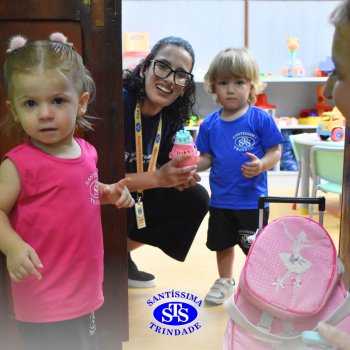 Crianças do Infantil 1, 2 e 3 iniciam as aulas no Colégio