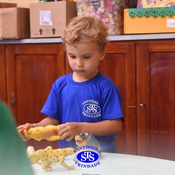 Crianças do Infantil 1, 2 e 3 iniciam as aulas no Colégio