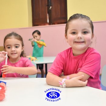Crianças do Infantil 1, 2 e 3 iniciam as aulas no Colégio
