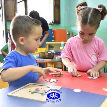 Crianças do Infantil 1, 2 e 3 iniciam as aulas no Colégio