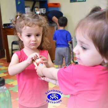 Crianças do Infantil 1, 2 e 3 iniciam as aulas no Colégio