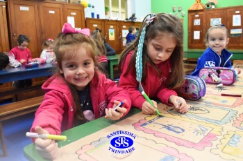 Infantil 4 desenvolve atividades que promovem o desenvolvimento de habilidades