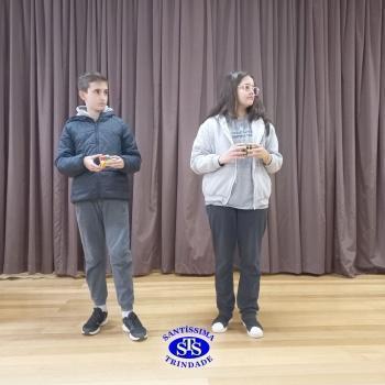 O palco foi todo dos nossos talentosos alunos