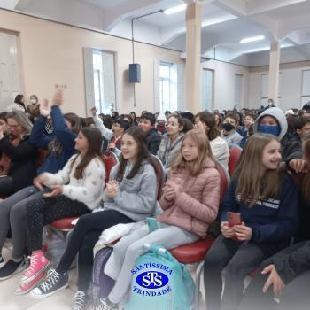 O palco foi todo dos nossos talentosos alunos